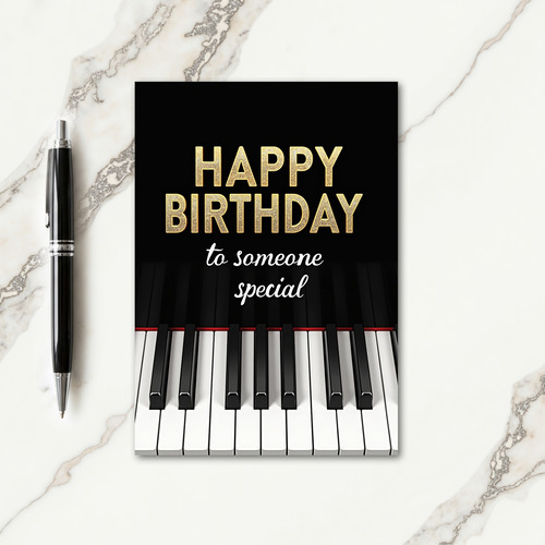 Musical Birthday Card