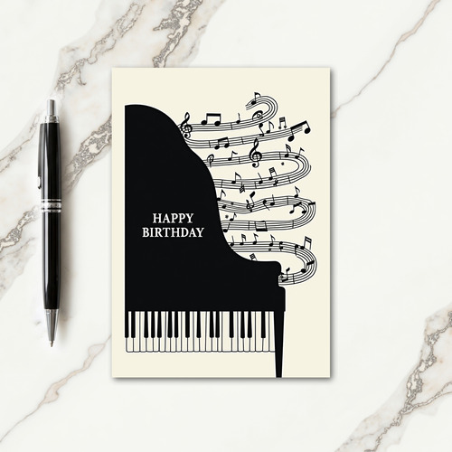 Musical Birthday Melody Card