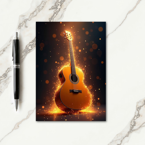 Musical Fathers Day Aura Card