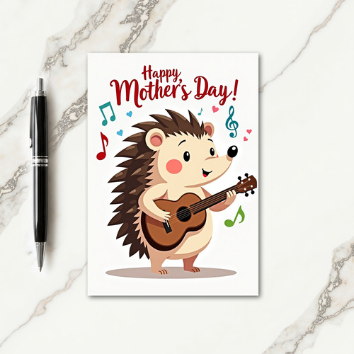 Musical Mothers Day Art Card