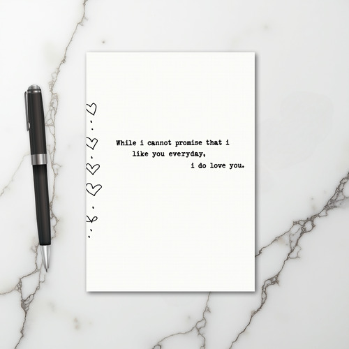 My Enduring Love Card