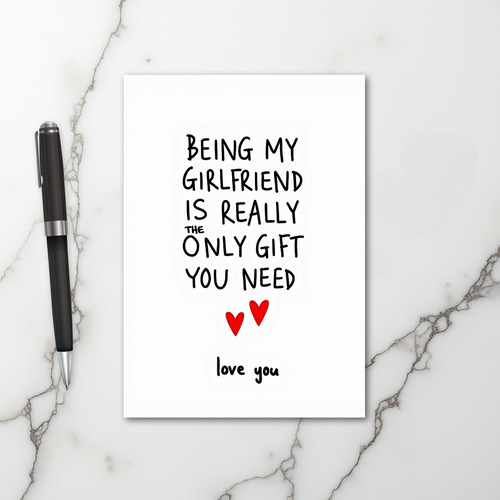 My Girlfriend Is The Gift Card