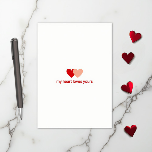 My Heart Loves You Card