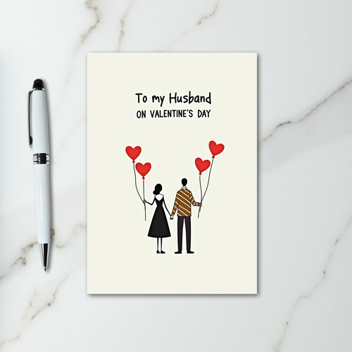 My Husband Valentines Love Card