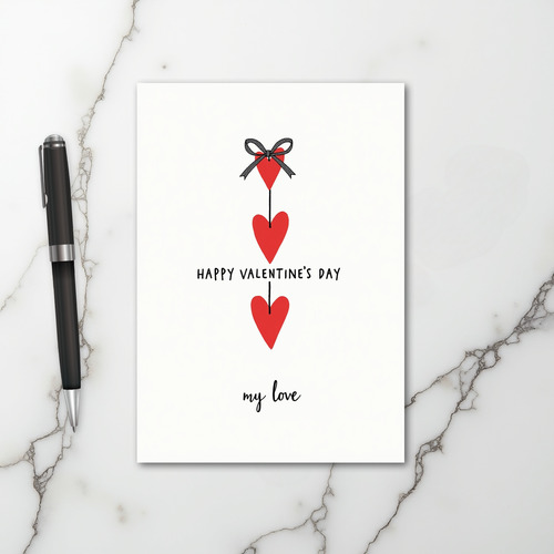 My Love Valentines Day Card
