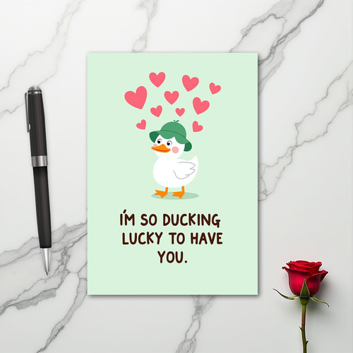 My Lucky Duck Card