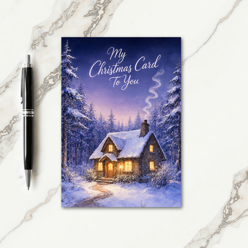 My Snowy Christmas Card