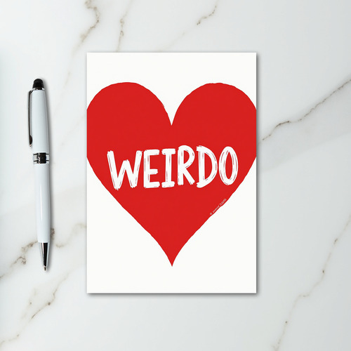 My Weirdo Heart Card