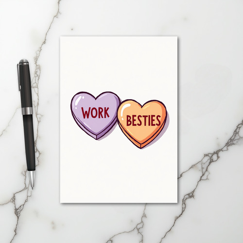 My Work Bestie Is The Best Card