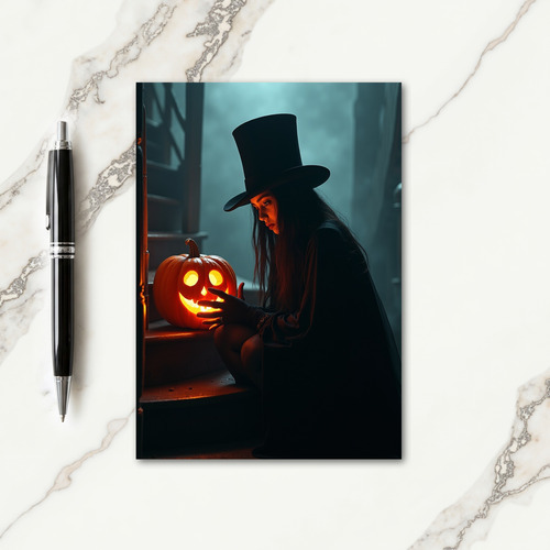 Mysterious Glow Night Card