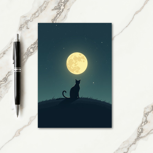 Mysterious Midnight Gaze Card