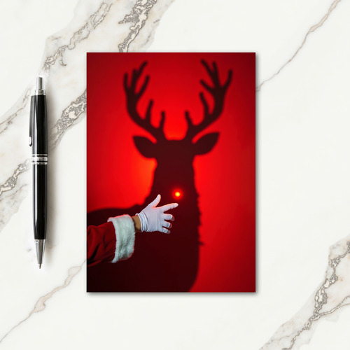 Mystic Antlered Christmas Card