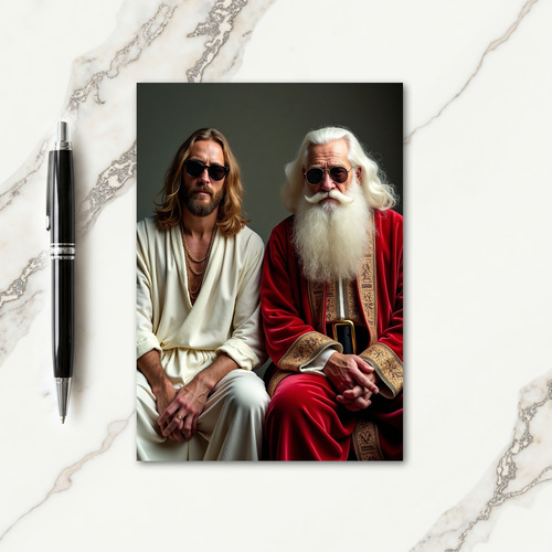 Mystic Christmas Portrait Card