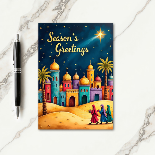 Mystical Christmas Card