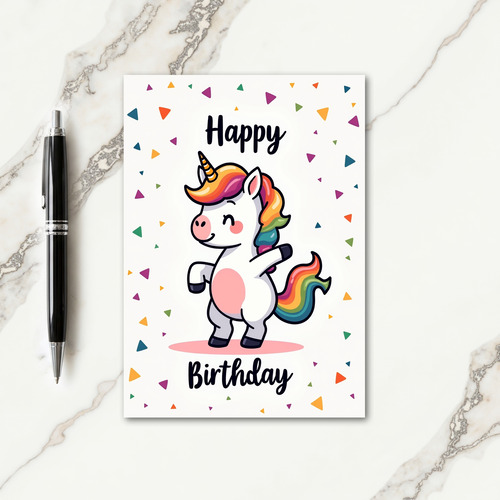 Mythic Birthday Card