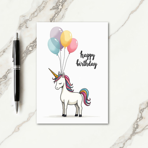Mythical Birthday Card