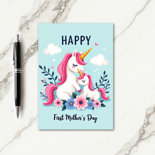 Mythical Mothers Day Equine Card