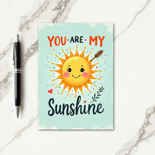 Naive Art Birthday Card