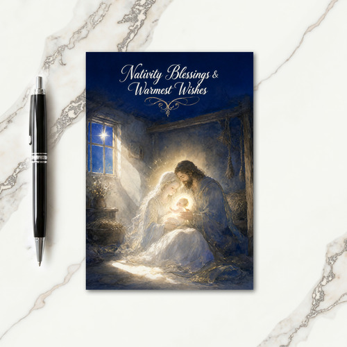 Nativity Of Mary Wishes Card