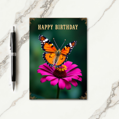 Nature Bloom Birthday Card