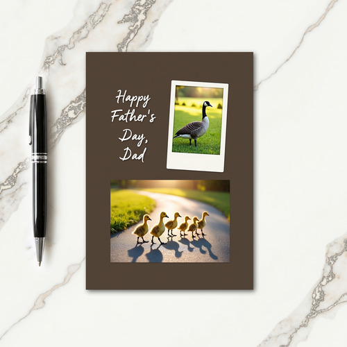 Nature Fathers Day Scene Card