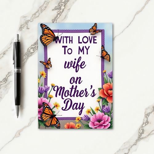 Nature Inspired Thanks Card