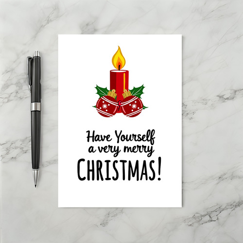 Naughty Christmas Card Funny Adult Humor