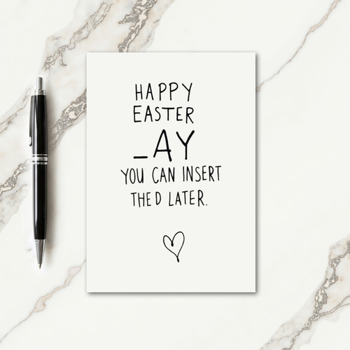 Naughty Holiday Fun Greeting Card