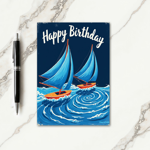 Nautical Celebration Card