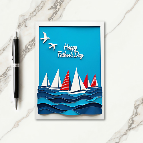 Nautical Fathers Day Card