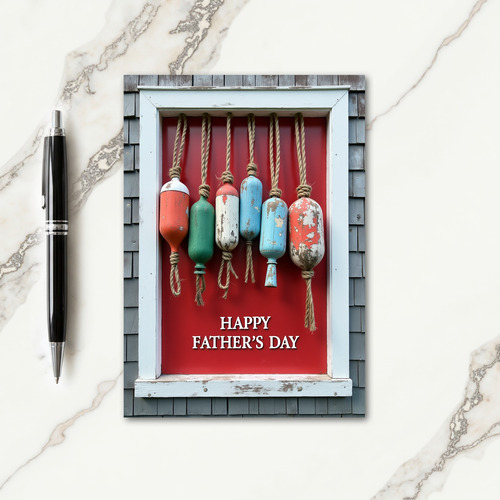 Nautical Fathers Day Float Card