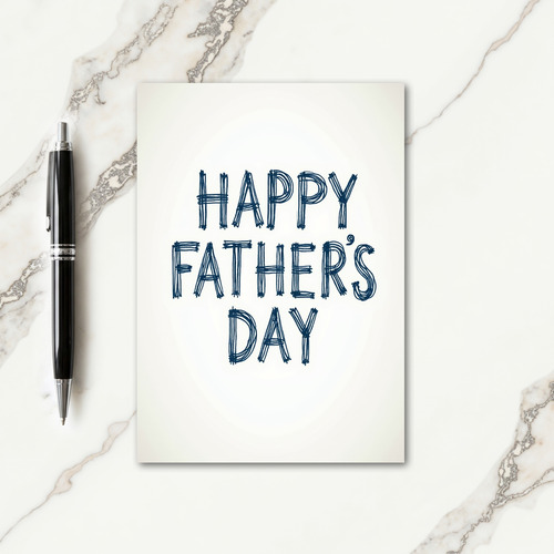 Navy Fathers Day Sketch Card