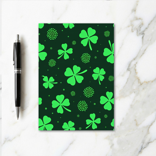 Neon Clovers Art Style Card