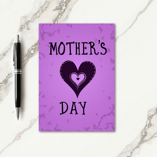 Nested Hearts Mothers Day Card