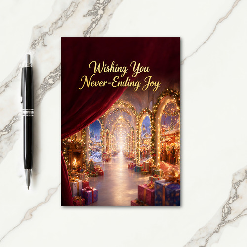 Never Ending Christmas Card