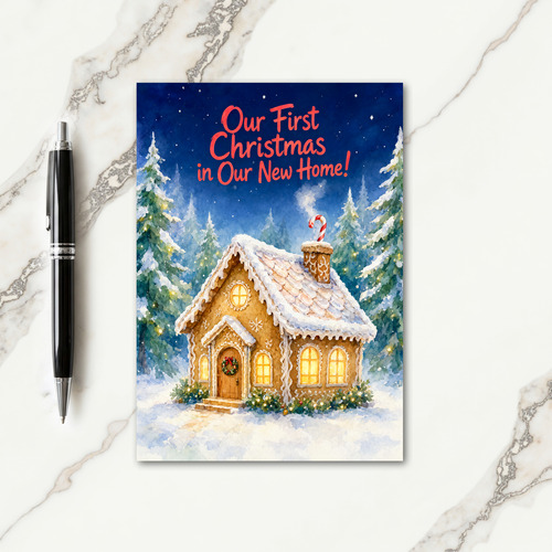 New Home Christmas Card
