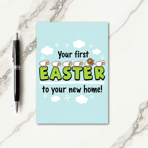 New Home Easter Card