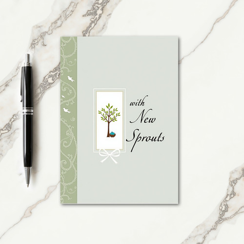 New Sprouts Floral Mothers Day Card