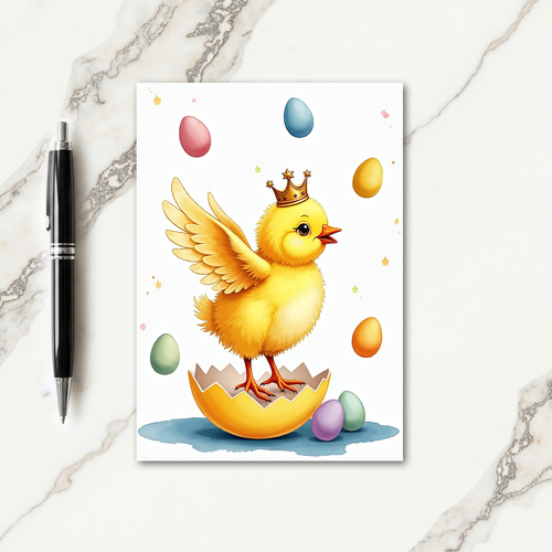 Newborn Chick Celebration Card