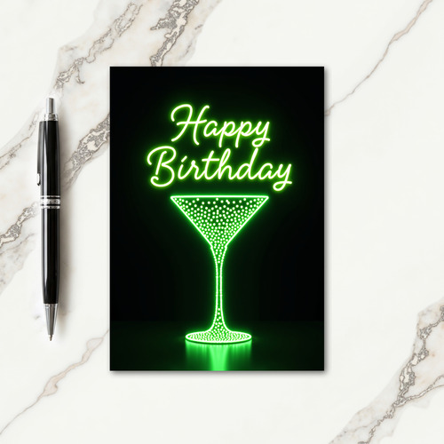 Night Glow Birthday Card