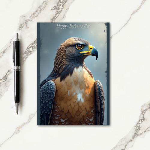 Noble Bird Fathers Day Card