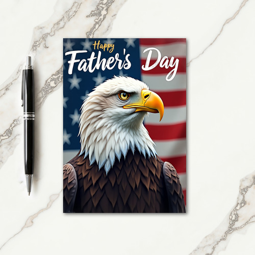 Noble Fathers Day Bird Card