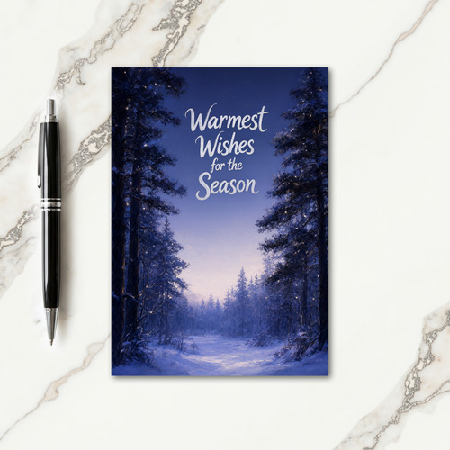 Non Religious Holiday Greetings Card