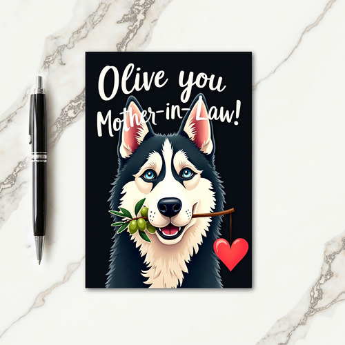 Northern Dog Mothers Love Twig Card