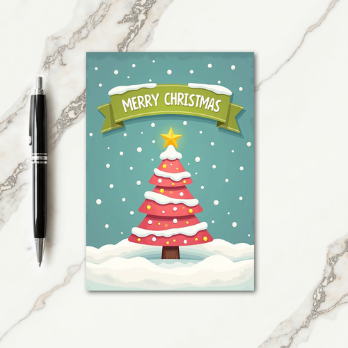 Nostalgic Tree Card
