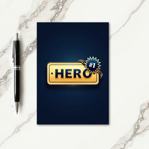 Number One Hero Mother Card