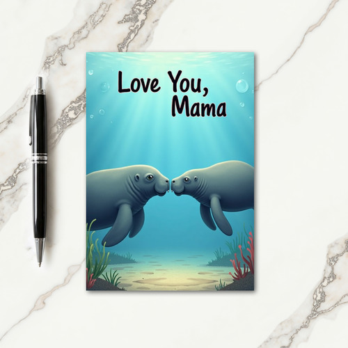 Ocean Love Mothers Day Card