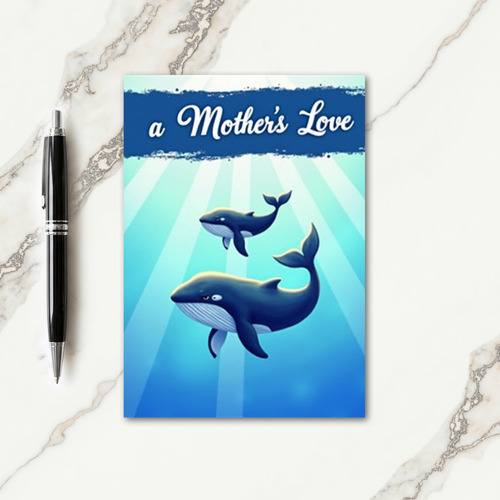 Ocean Mothers Day Love Card