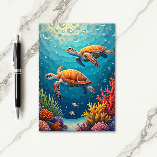 Ocean Mothers Day Scene Card