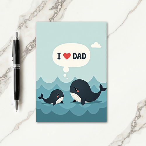 Ocean Sweet Fathers Day Card